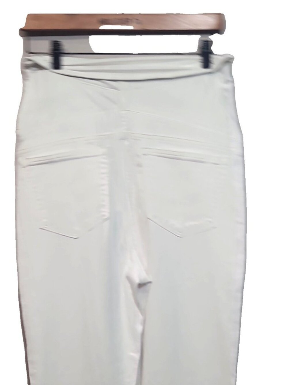 J.Crew Factory White Maternity Jean in Signature Stretch Size 28 NWT - Picture 4 of 7